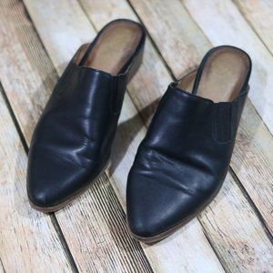 Madewell Lanna Mule Leather Shoes Slip On